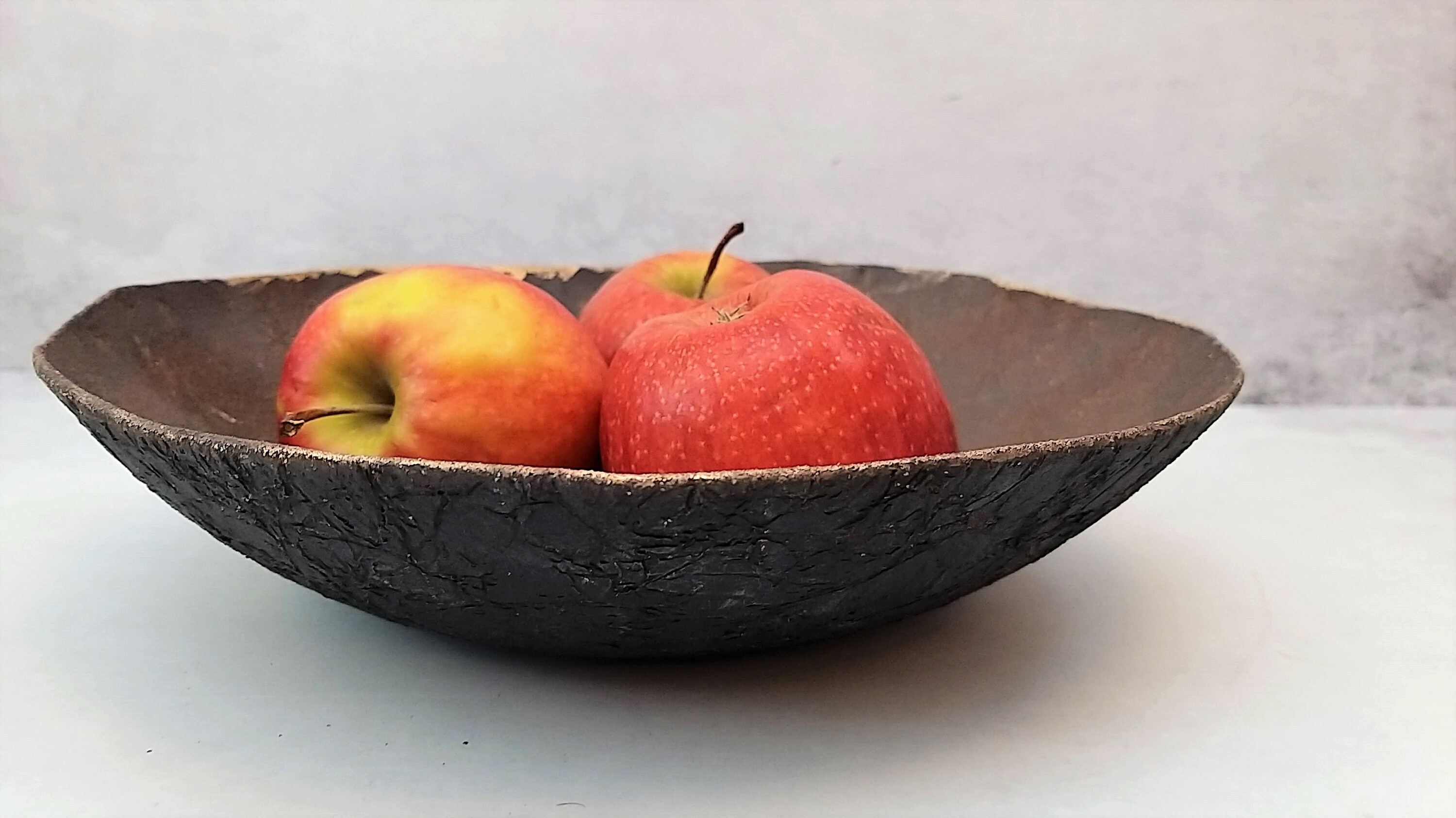 Decorative Oval Bowl Ceramic Fruit Bowl Centerpiece Bowl Etsy