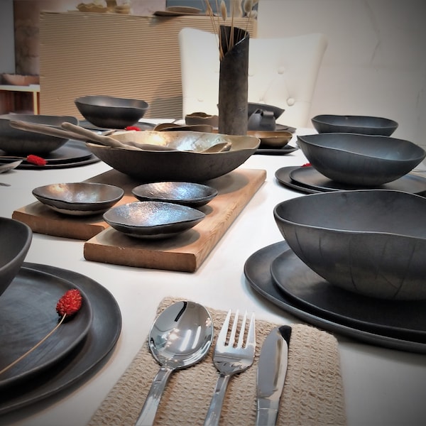 Dinnerware Set of 8 Etsy