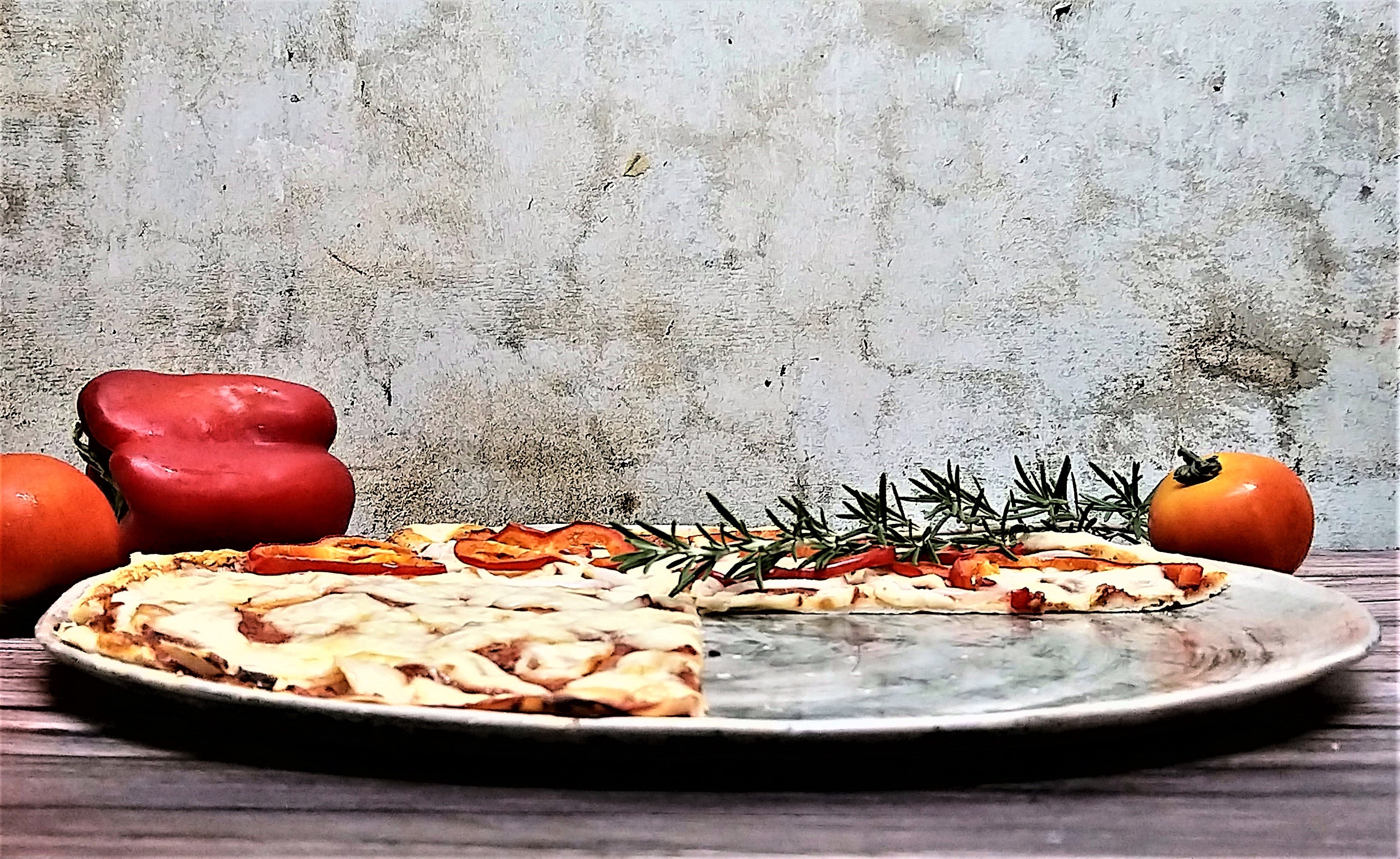 Pizza Stone Tray For Oven Large Ceramic Plate Serving Plate -  Portugal