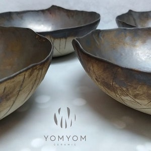 Cuencos de cerámica rústica, cuencos para pasta, cuencos para ensalada, cuencos para ramen, cuencos para arroz, cuencos grandes de cerámica, cuencos para fideos, cuencos para sopa, cuencos para pasta modernos