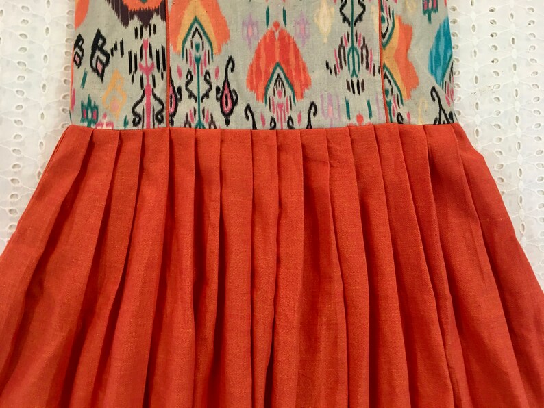 Designer one piece, Indian traditional wear Indian designer dress Girls orange handwoven designer stylish dress