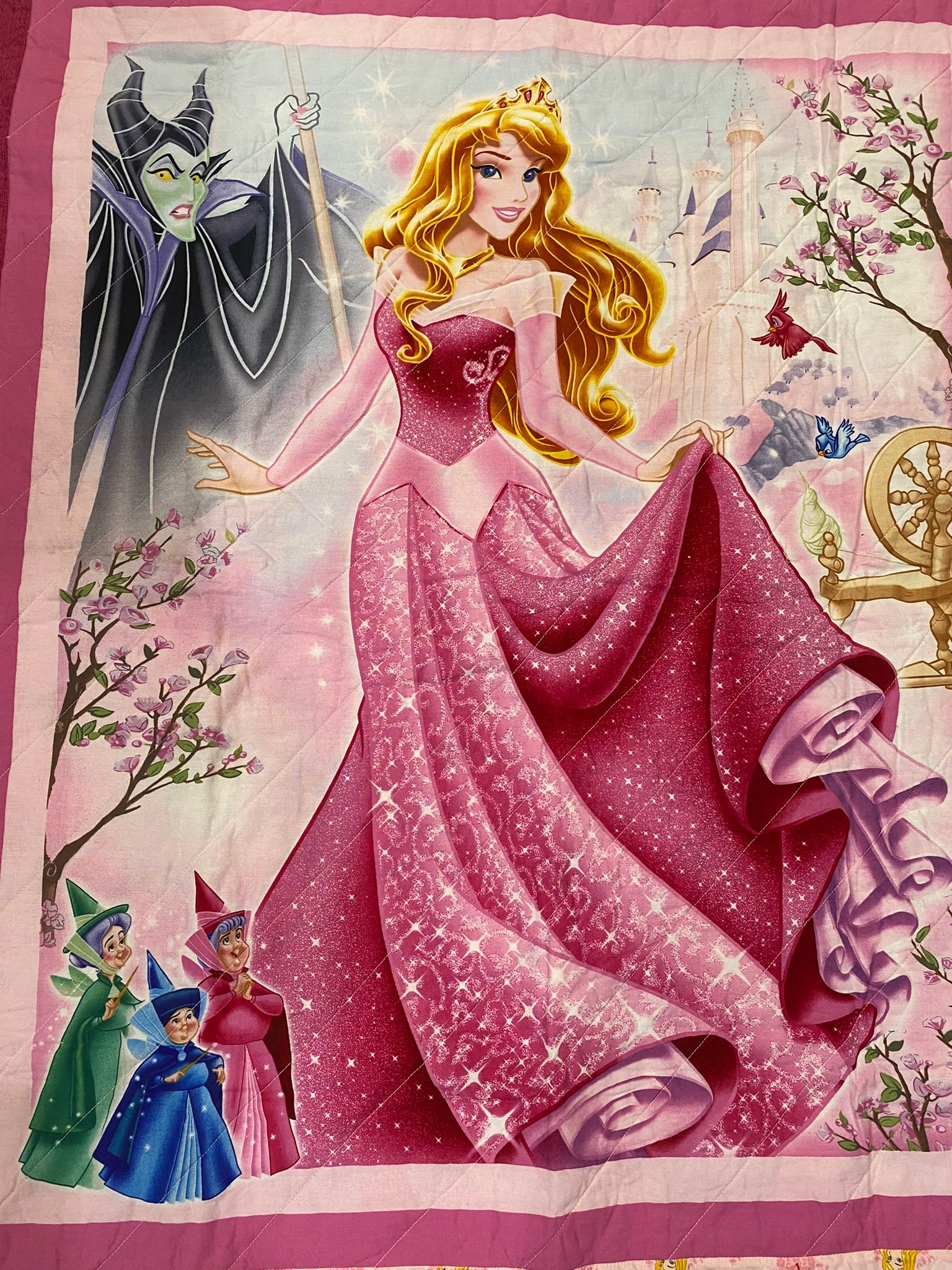Sleeping beauty blanket deals