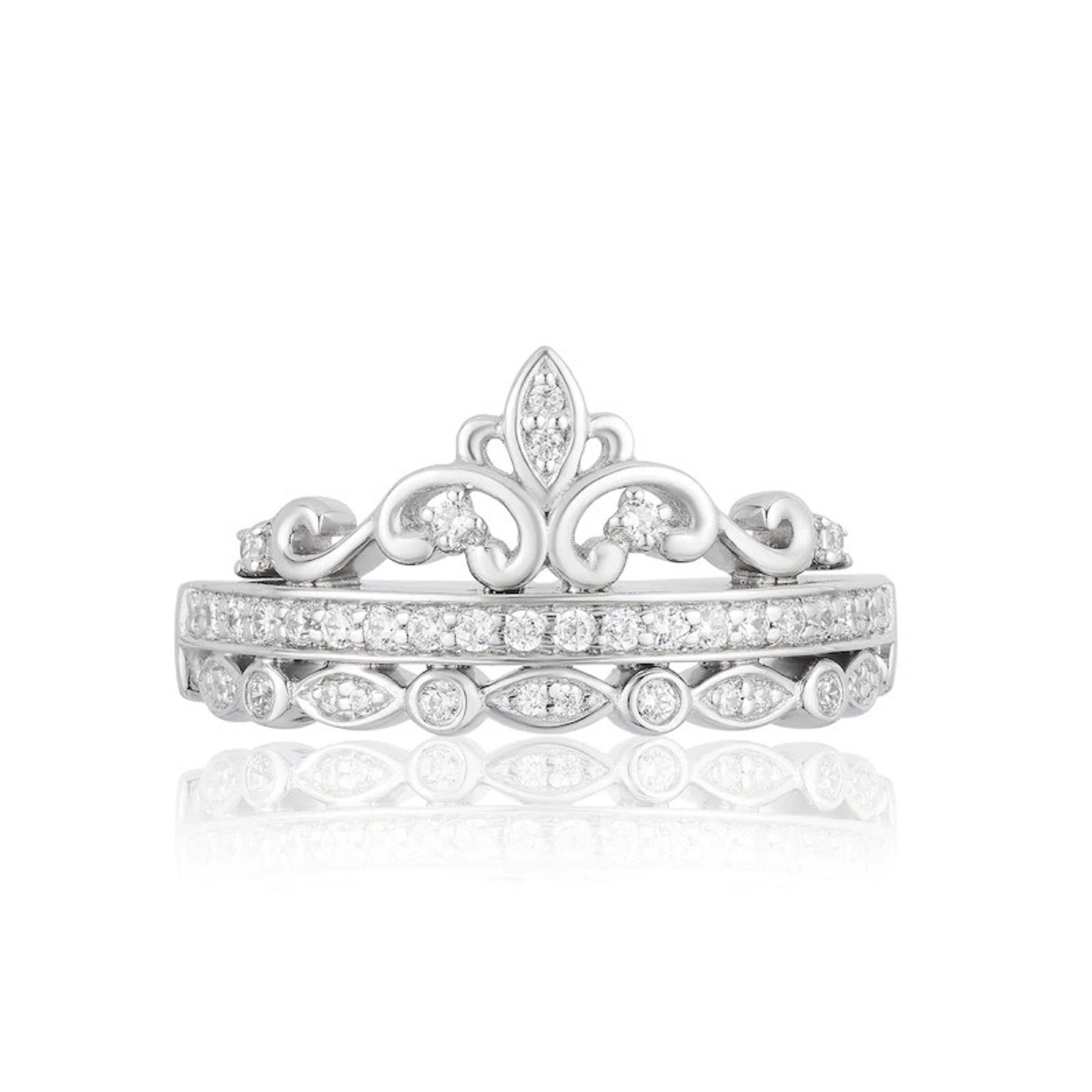 Disney - りんぬ Enchanted Disney 1/4 CT. T.W. Cubic Zirconia Diamond