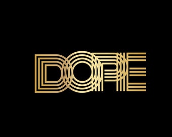 Dope Diva SVG, Melanin Magie, schwarzes Mädchen Design (Digitaler Download)