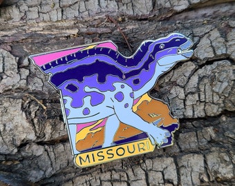 Dinosaur Roadtrip PIN - Missouri's Parrosaurus