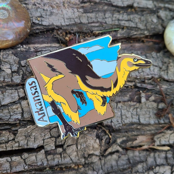 Dinosaur Roadtrip PIN - Arkansas's Arkansaurus