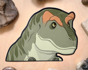 Tyrannosaurus Peeker Sticker