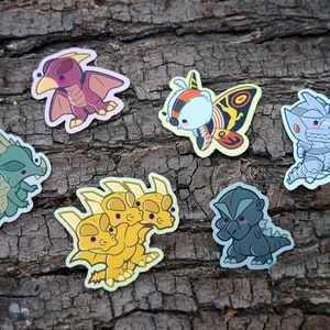 KOMPAKT KAIJU - kleine Kaiju Aufkleber