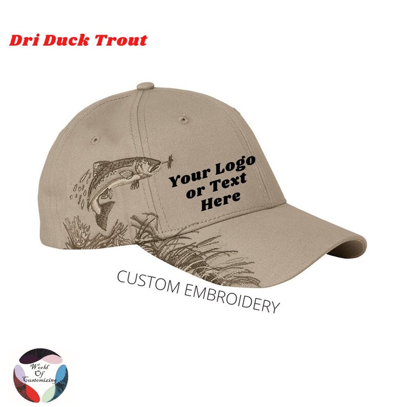 Monogrammed Personalized Fishing Bass Hat Summer Fishing Hat Etsy