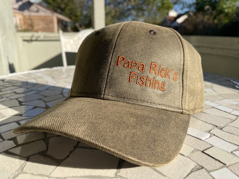 Monogrammed Personalized Fishing Bass Hat Summer Fishing Hat Etsy