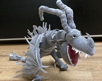 Boneknapper Plush, How to Train Your Dragon, Dragon Plush, Httyd ...