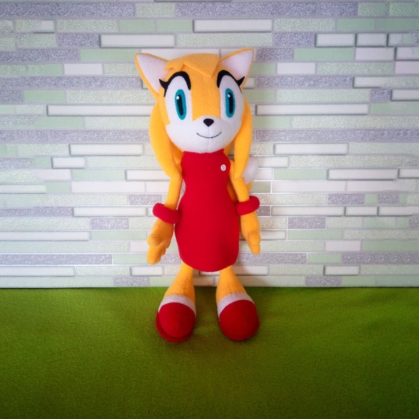 Zooey Sonic Plush Stuffed Animal 14" (35 cm)