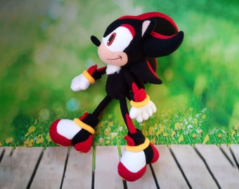 Shadow the Hedgehog Sonic Boom Plush Stuffed Animal 15.7"