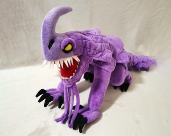 Purple Death Plush, How To Train Your Dragon, Dragon Plush, Httyd, Dragons: Rise of Berk
