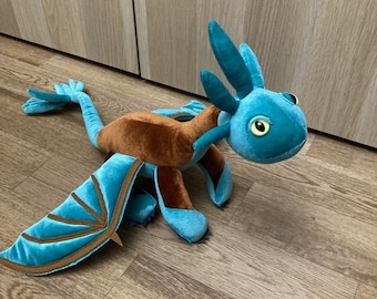 Feathers Plush, How To Train Your Dragon, Dragon Plush, Httyd, Stormcutter