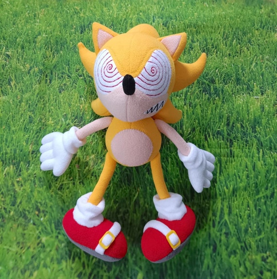 Fleetway Super Sonic Plush, the Hedgehog Plush, Sonic Exe Plush, Stuffed  Animal 14 -  Israel