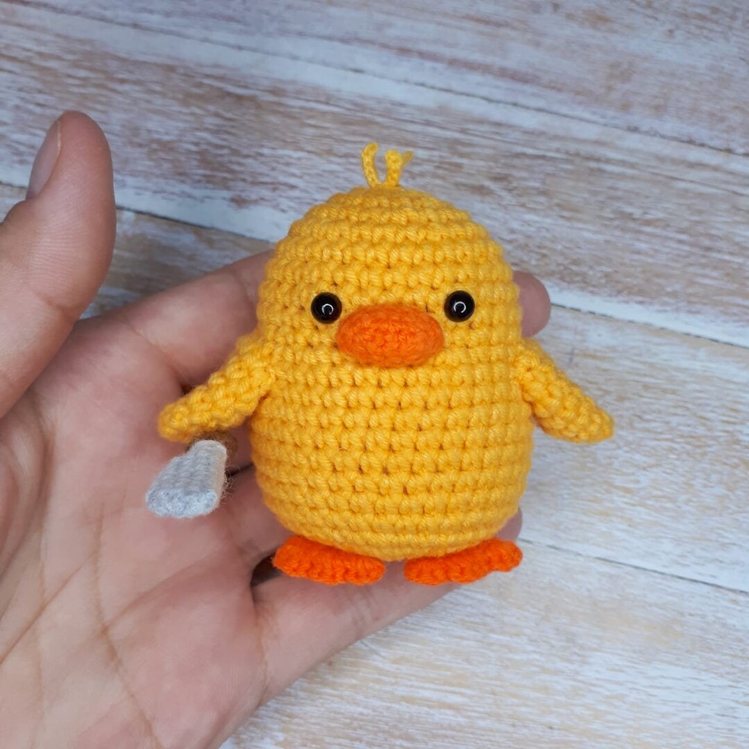 Crochet Duck With Knife Amigurumi Crochet Plushie Meme Gift - Etsy