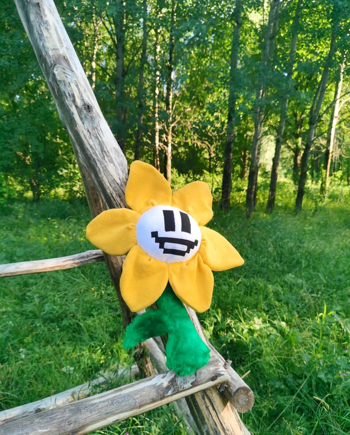 Flowey Undertale Plush Toy Stuffed Animal Flower Plushie 