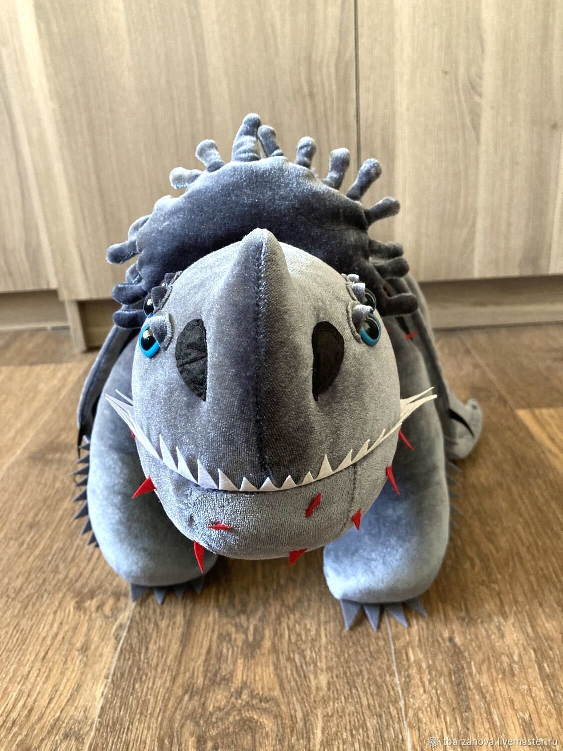 Red Death Plush How to Train Your Dragon Dragon Plush Etsy UK