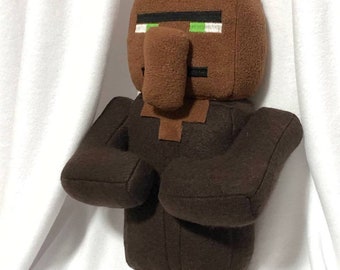 Villager Minecraft Plush 12 Game Soft Toy Minecraft Plushie