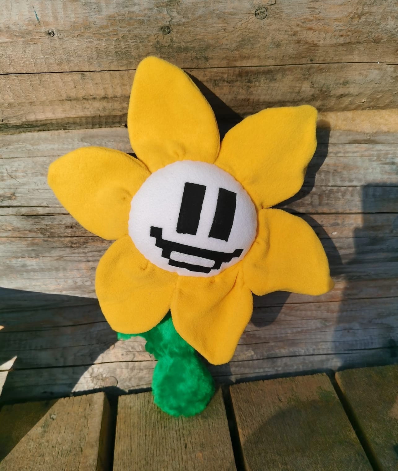 12 Flowey - Undertale Sunflower Plush Stuffed Animal Toy Plushie Doll