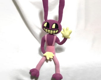 Amazing Digital Circus Anime Cartoon Plush Toys, Jax Plush, Rabbitoid, Rabbit Plush, Kawaii plush, Stuffed animal, Gamer gift