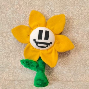 Undertale Musical Dancing Flowey Plush Figure 14” Official Plushie Flower  Statue