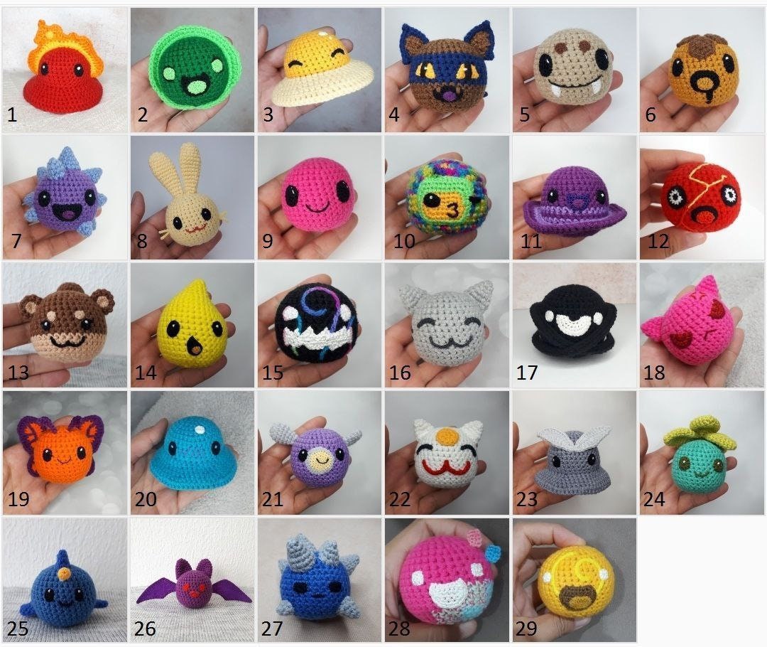 Slime Rancher Plush Limited Edition Collectible Bundle Pack 17 Slimes  Included