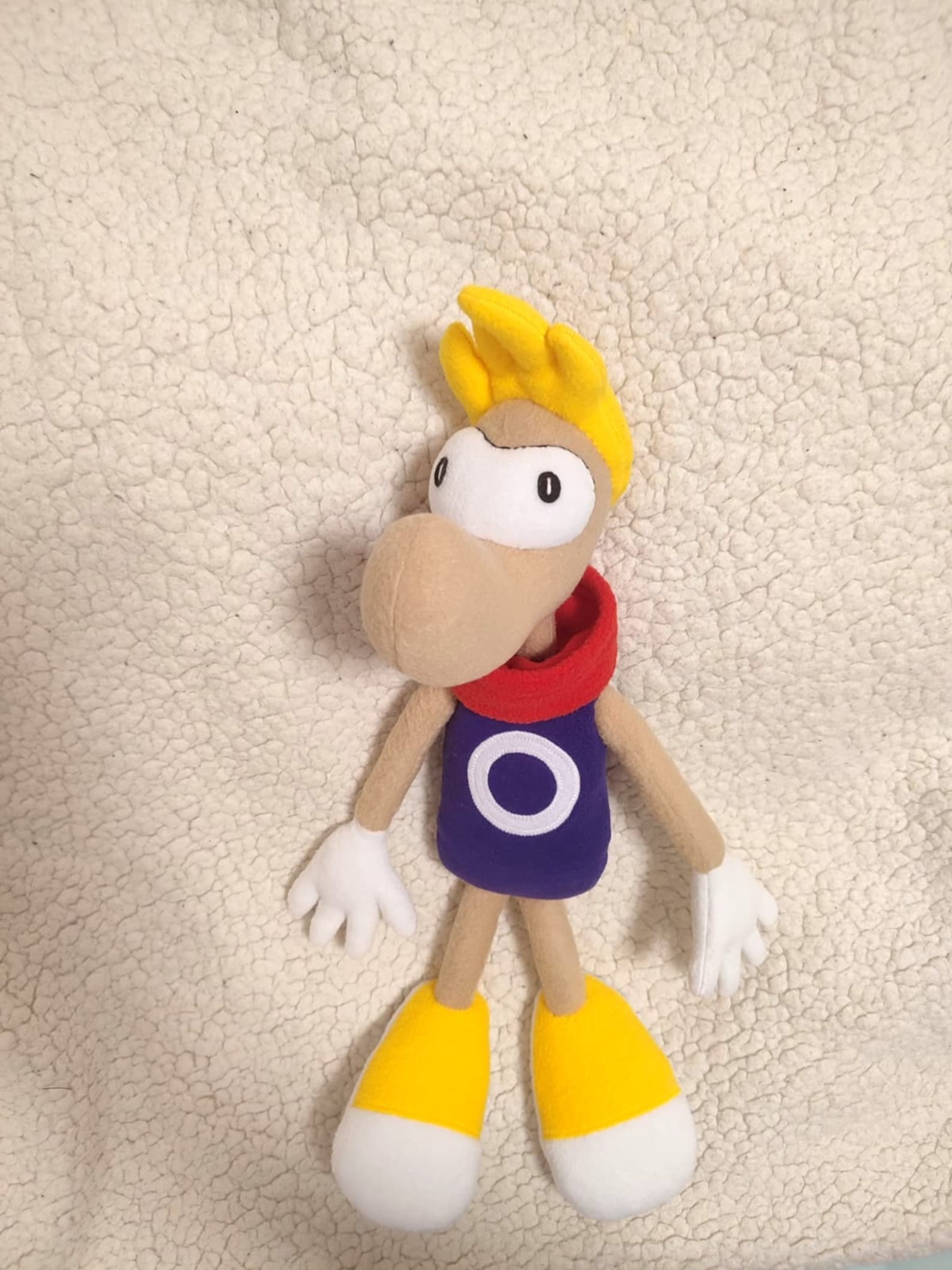 Rayman Plush Kawaii Plush Stuffed Animal Gamer Gift Etsy