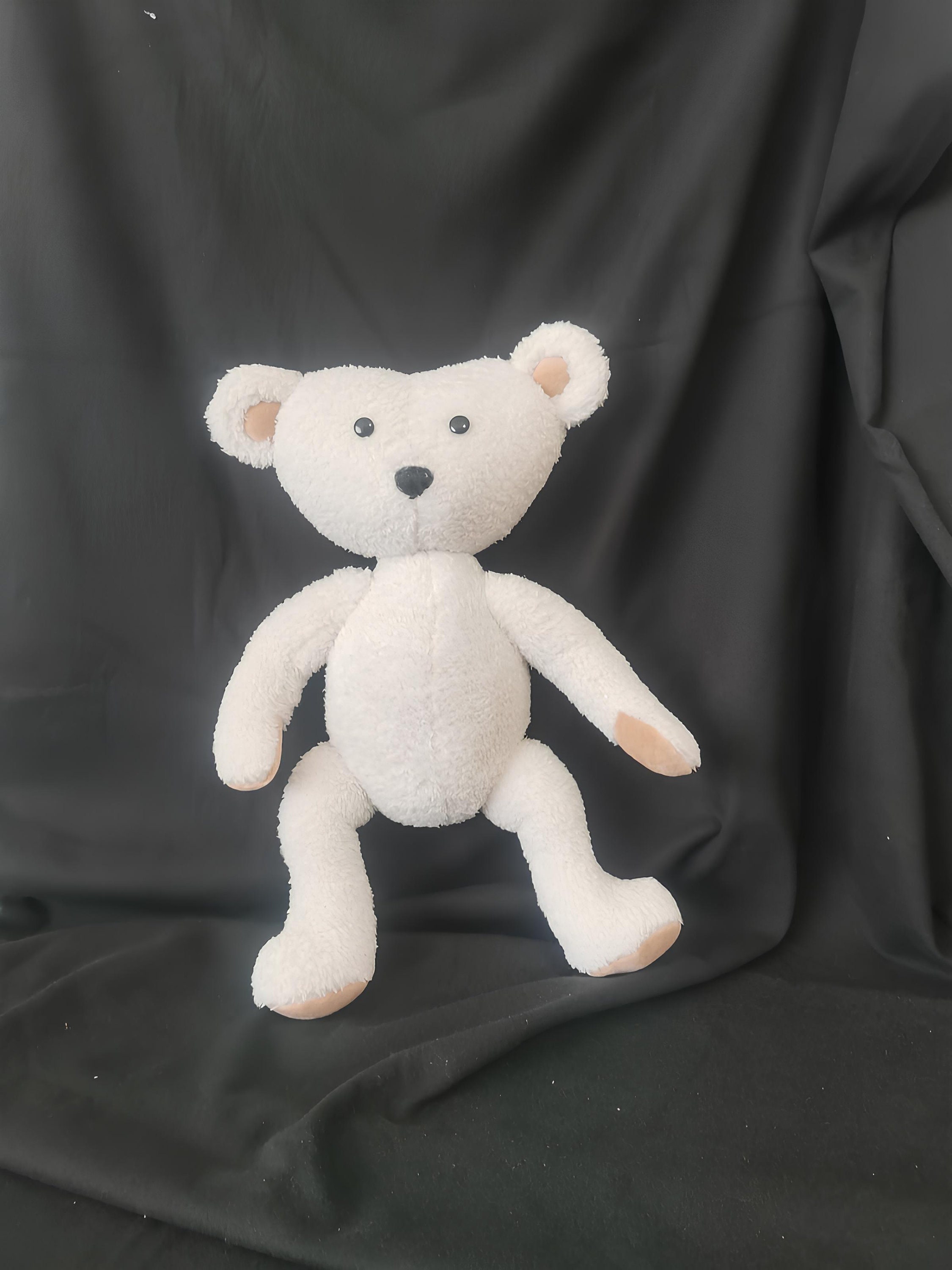 BEAR Alpha Plush Handmade Bear Alpha Soft Doll Alpha Bear 