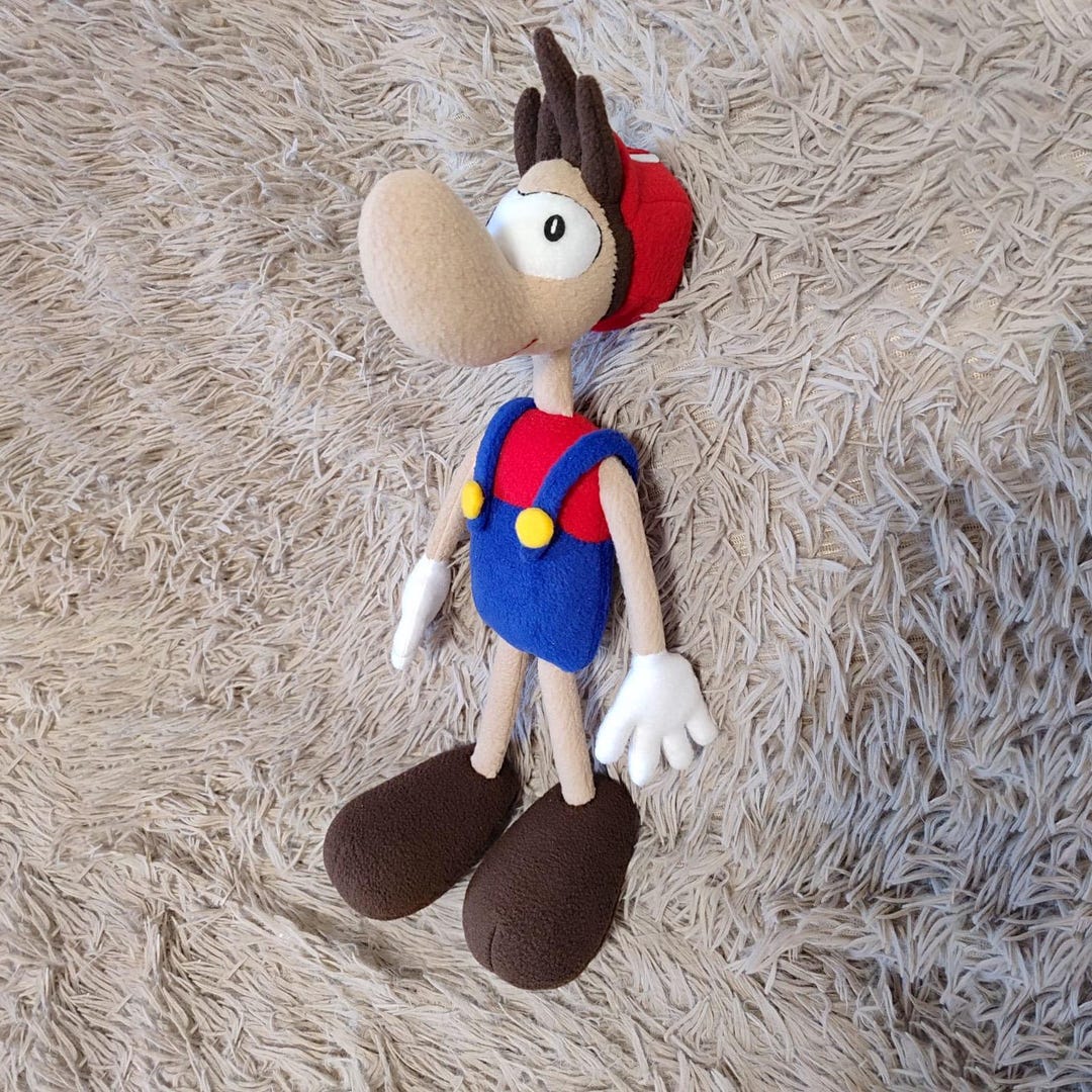 Ray Plumber Plush, Rayman Legends, Mario Plush, Kawaii Plush, Stuffed ...