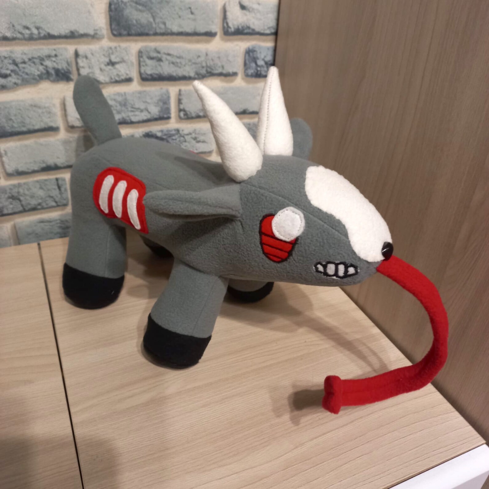 Goat Plush From Goat Simulator Goatz, Stuffed Animal, Gamer Gift Etsy