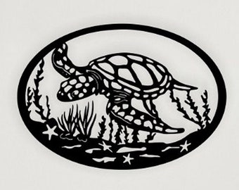 Tortue svg, panneau mural, fichier lasercut, découpe laser, vecteur, cricut, glowforge, svg, cdr, dxf