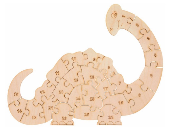 Dinosaur Numbers Puzzle Svg, Dinosaur PUZZLE Mosaic File Svg