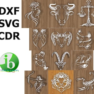 Zodiac signs SVG, zodiac bundle SVG, zodiac sins svg, horoscope svg, zodiac svg, zodiac symbols svg, zodiac cricut