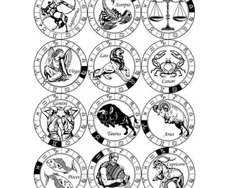 Zodiac signs SVG, zodiac bundle SVG, zodiac sins svg, horoscope svg, zodiac svg, zodiac symbols svg, zodiac cricut