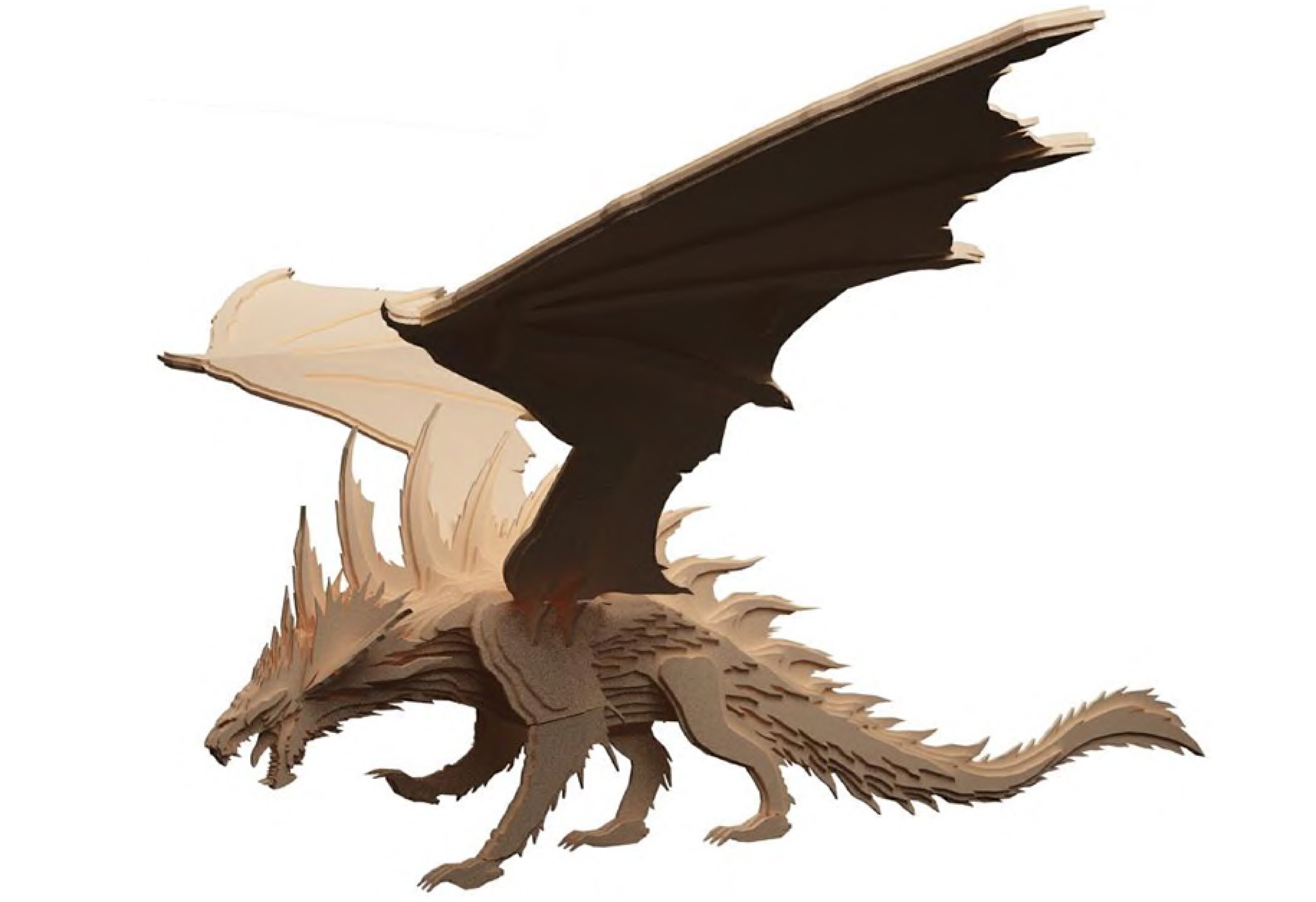 Art & Collectibles 3D Puzzle Lions wall panel vector cdr svg laser cut