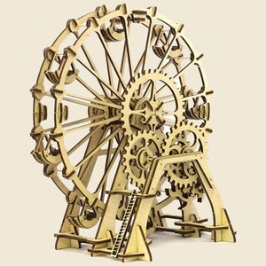 Carosello per bambini SVG, carosello in formato SVG, file di taglio laser, Puzzle 3D, vettore, vettore di taglio laser, Glowforge, SVG, cdr, DXF, PDF