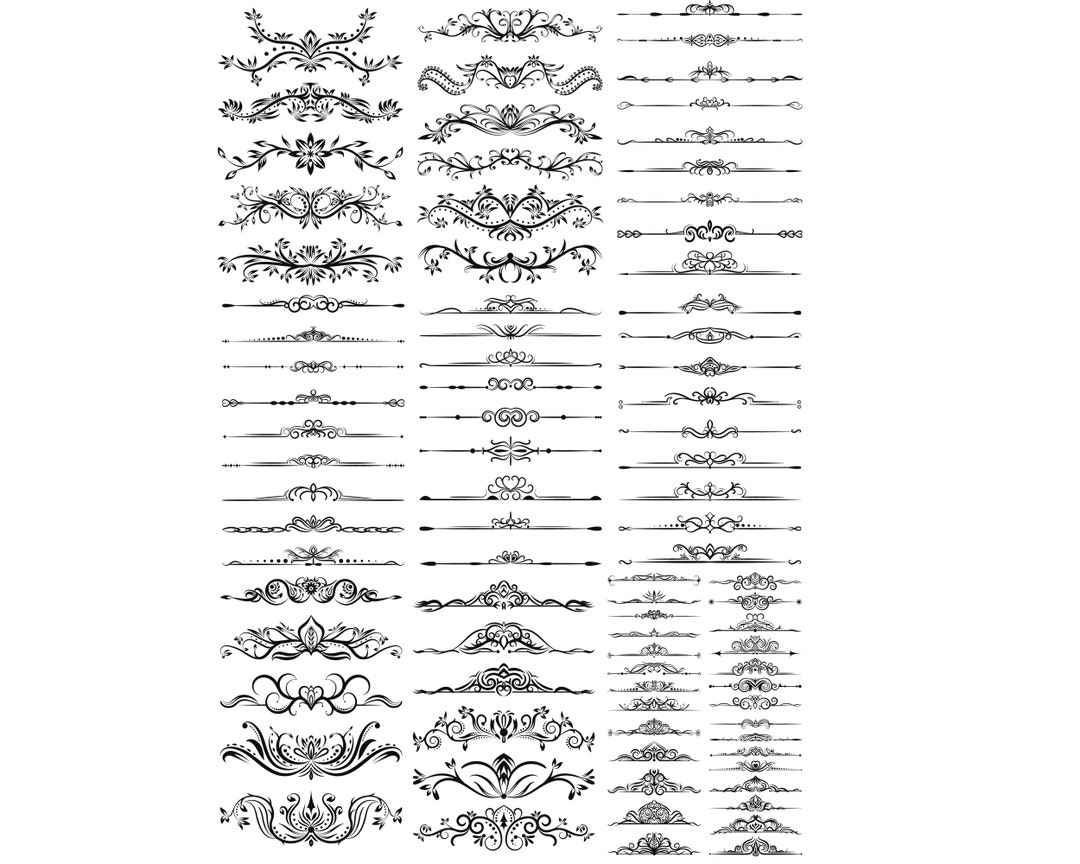 Set of Patterns for Decor, 85 Pcs, Ornaments, Lasercut File, 3D Puzzle ...