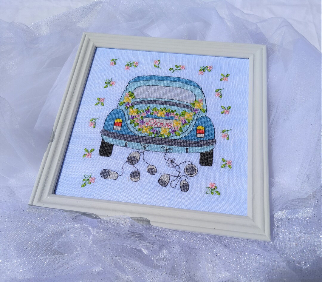 Just Married / Original Cross Stitch Desing / PDF Pattern - Etsy