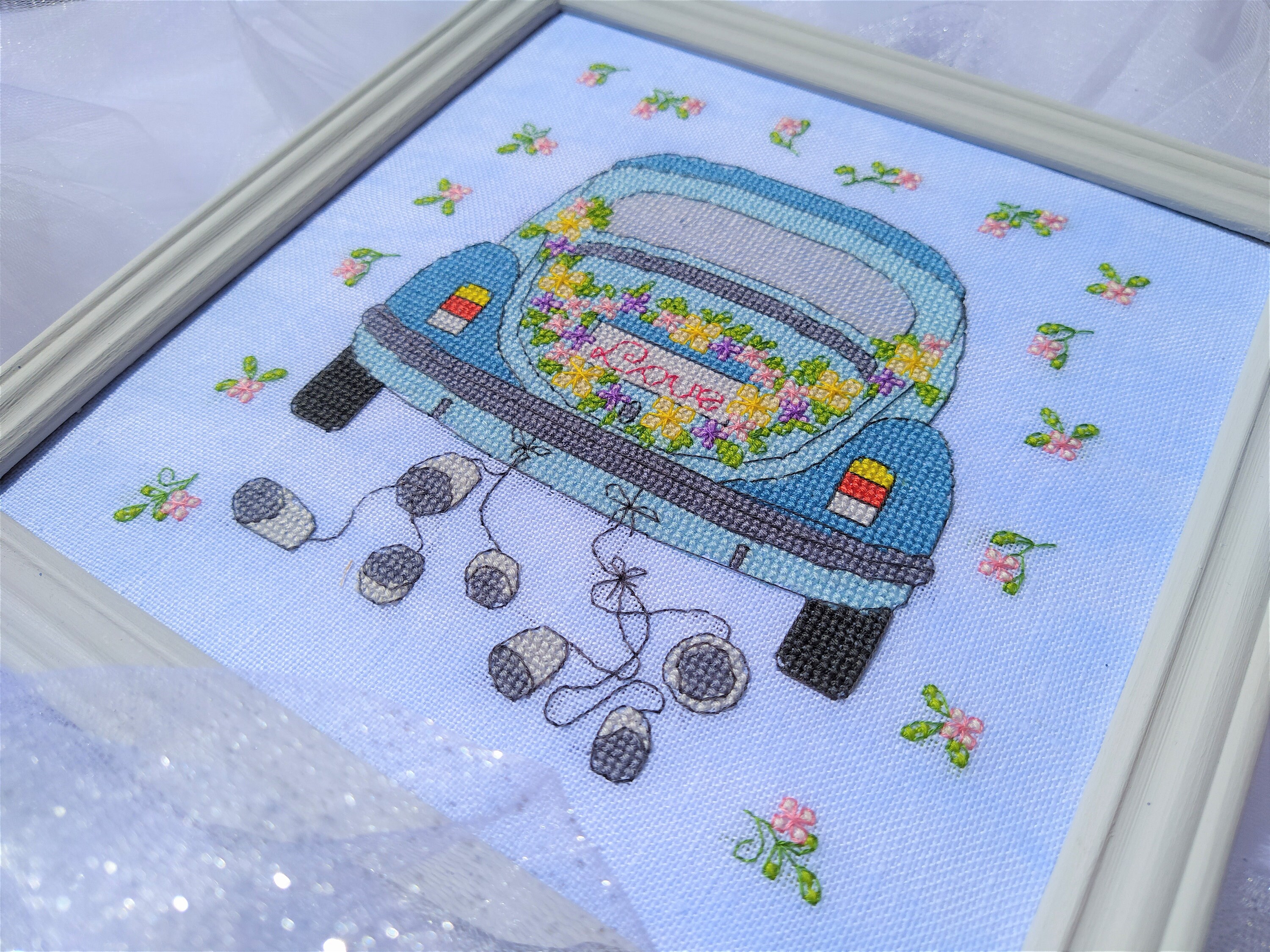 Just Married / Original Cross Stitch Desing / PDF Pattern - Etsy