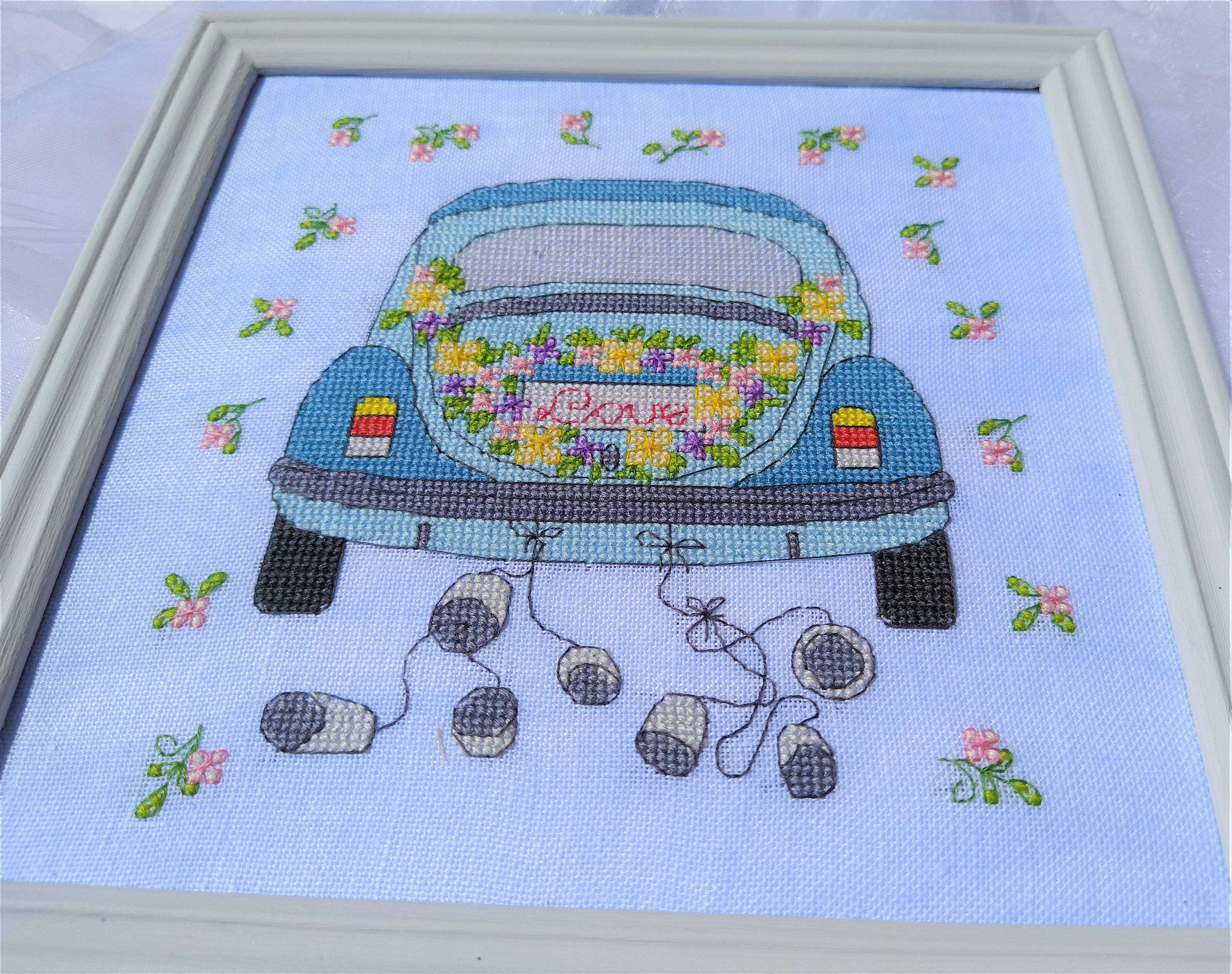 Just Married / Original Cross Stitch Desing / PDF Pattern - Etsy