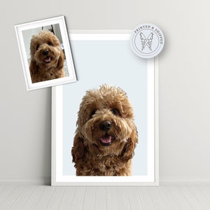 Ritratto di animale domestico personalizzato disegnato a mano, stampa personalizzata di animali domestici, arte da parete per animali domestici, stampa giclée