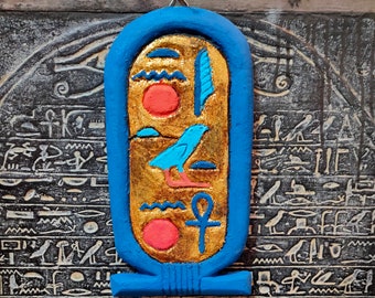 Unique model Tutankhamun cartridge 12 inch stone wall painting