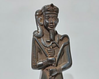 Unique Egyptian statue of Moon God Khonsu stone made in egypt Khonsu statue