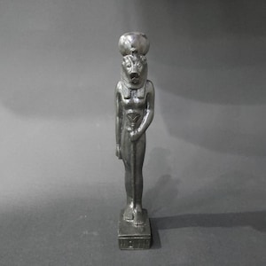 Egyptian statue of Sekhmet. A similar statue  Sekhmet. Museum version. Brilliantly made in Egypt