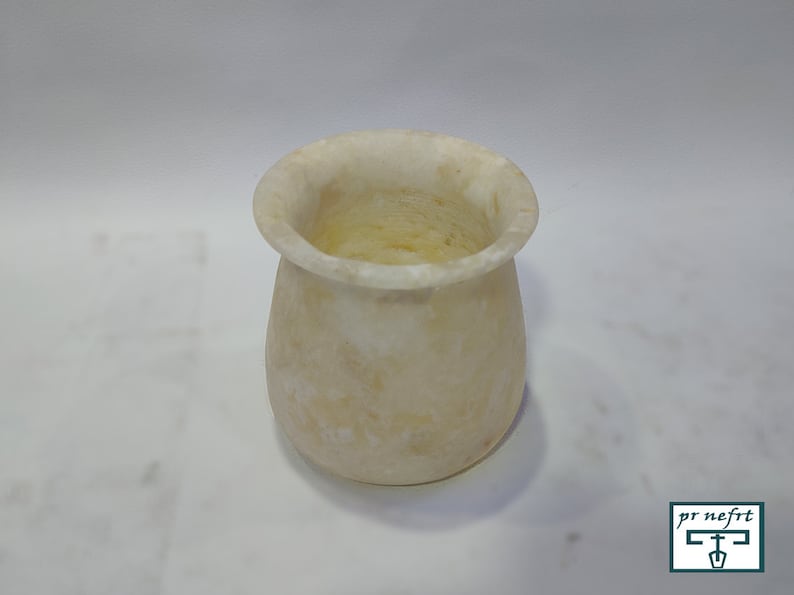 Alabaster Vase Egyptian Alabaster Candle Holder Alabaster Etsy