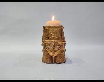 Hathor candle holder. Candlestick the gods Hathor. Hathor. A special piece. Made in Egypt