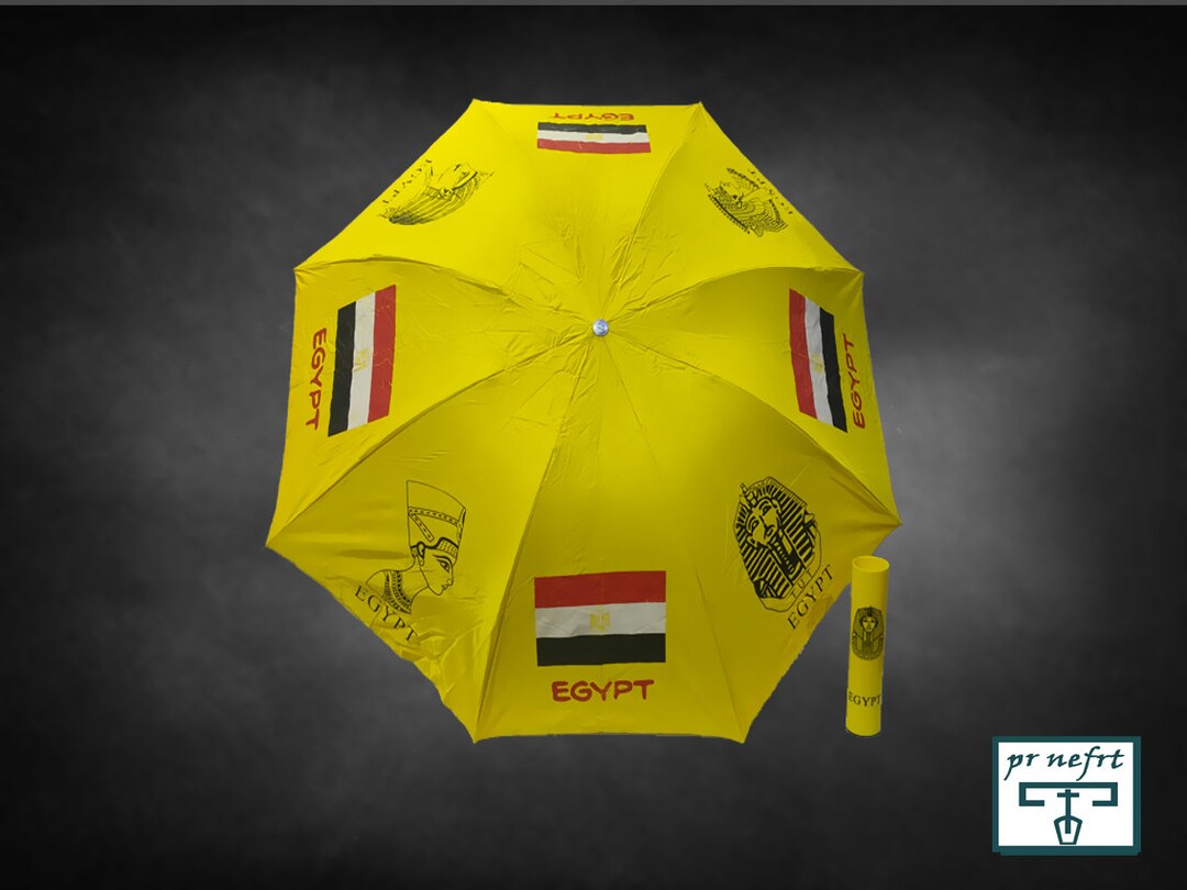 Egyptian Umbrella. Umbrella Tutankhamun. Nefertiti's Umbrella Etsy