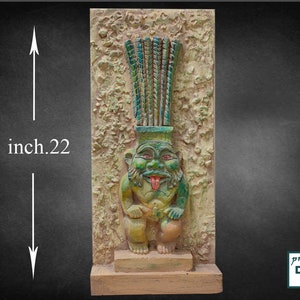 The god Bes is the god of laughter and the god of fun. God of protection and enemy of evil spirits Made in Egypt